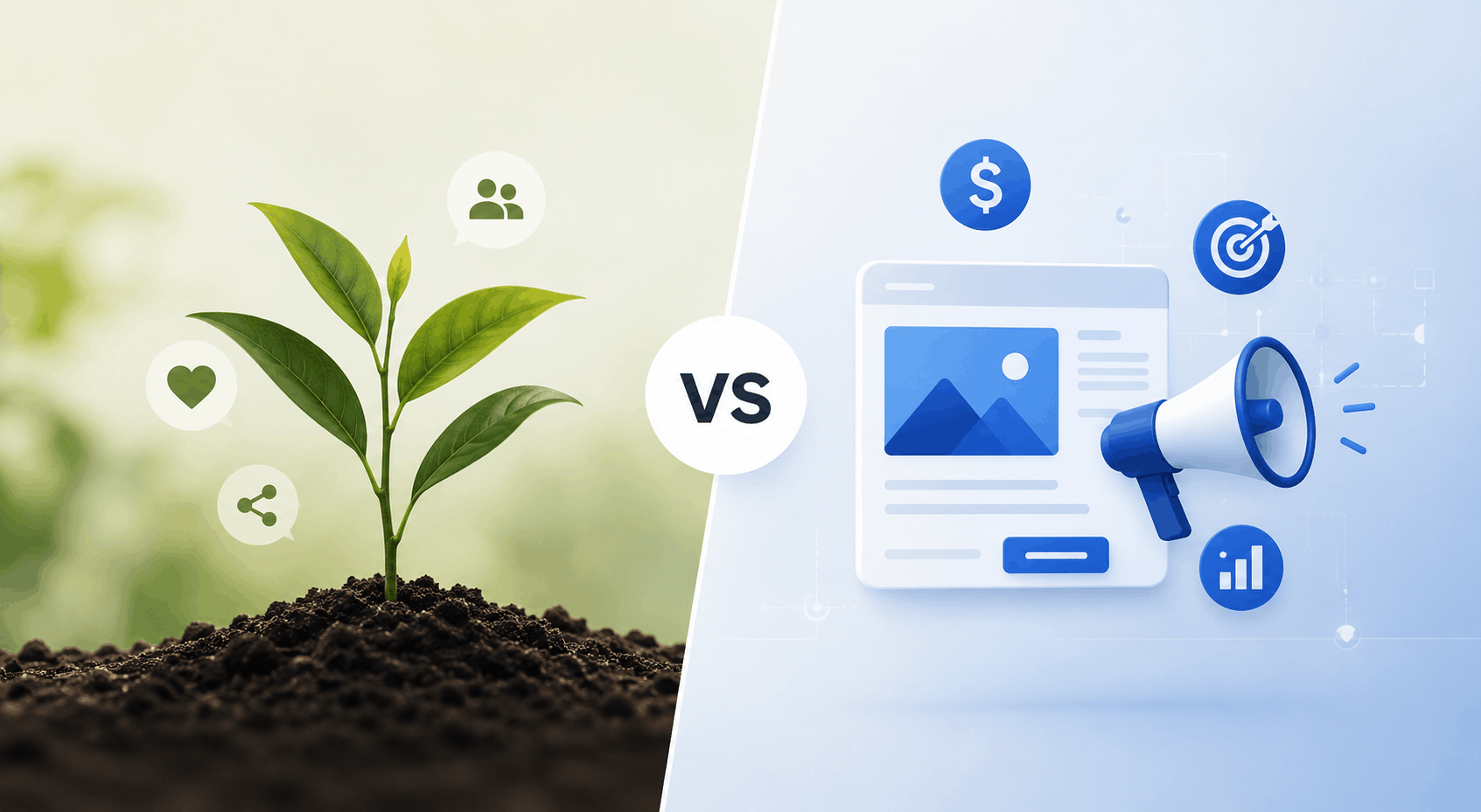 Organic Marketing vs Paid Marketing