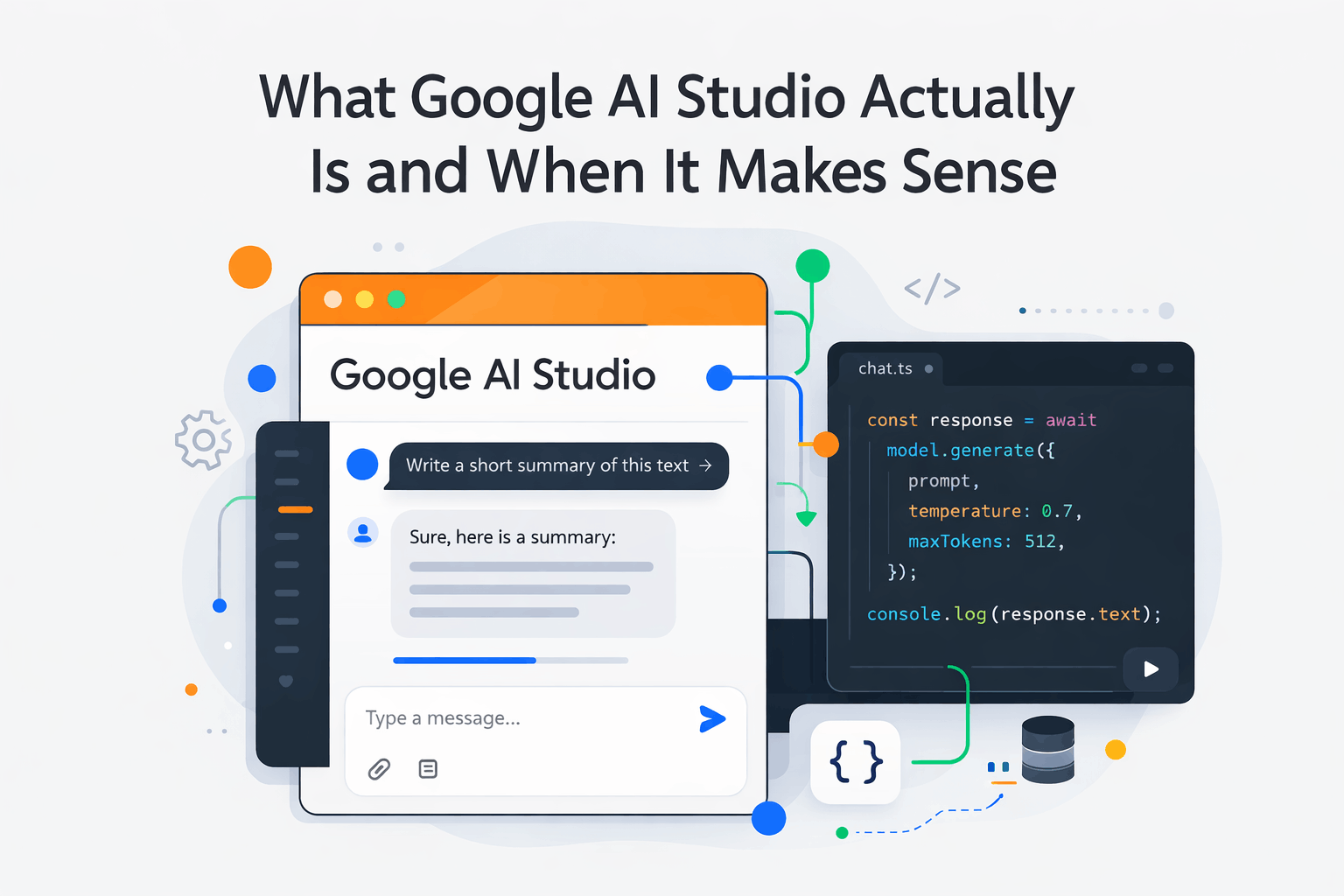 What Google AI Studio Actually Is and When It Makes Sense