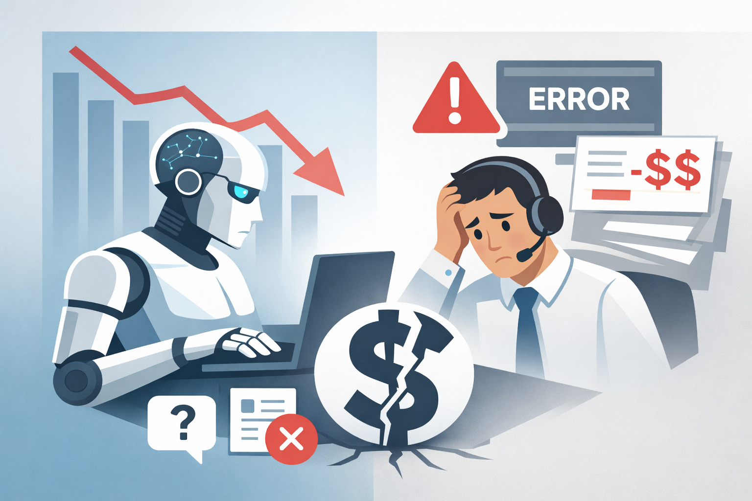 How AI Automation Efforts Can Lead to Massive Losses