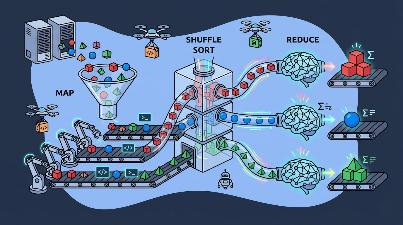 Engineering Distributed Data Processing at Scale with MapReduce